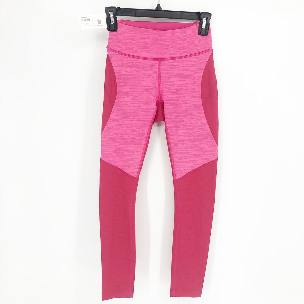 OUTDOOR VOICES Womens TechSweat Core 7/8 Legging XS Raspberry Pink NWT - Picture 2 of 8
